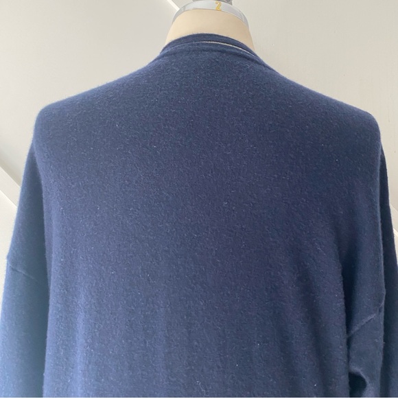 Ted Baker Wool Blend Crew Neck Sweater with Gold Piping - 0 - Picture 7 of 13